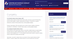 Desktop Screenshot of ceecr.cz